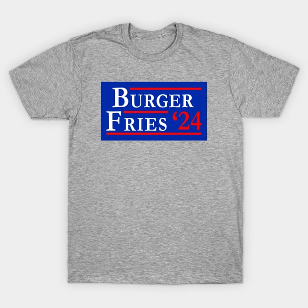 Burger and Fries 2024 T-Shirt by Electrovista